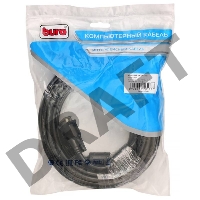 Кабель Buro HDMI-19M-DVI-D-10m 24M/19M 10м позол/ферритовые кольца