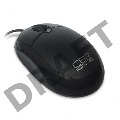 Мышь CBR CM 102 Black USB, Мышь 1200dpi, офисн.