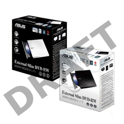 Внешний Привод DVD-RW Asus SDRW-08D2S-U LITE/DBLK/G/AS черный USB внешний RTL