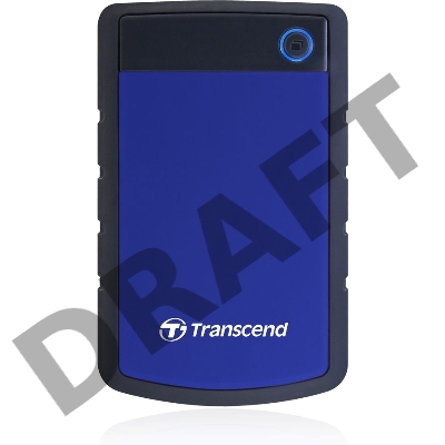 Внешний жесткий диск Transcend USB 3.0 2Tb TS2TSJ25H3B StoreJet 25H3 2.5