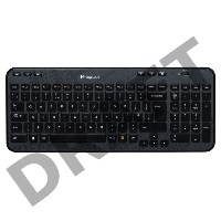 Клавиатура Logitech K360 черный USB беспроводная Multimedia