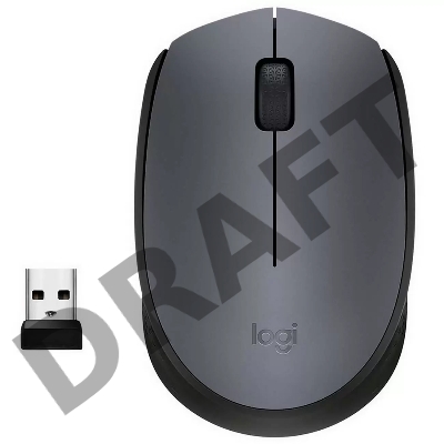 Мышь беспроводная Logitech M170, Gray [910-004646/910-004642)