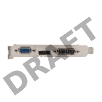 Видеокарта Sinotex Ninja GT730 (96SP) 4G 128BIT DDR3 (DVI/HDMI/CRT) LP PCIE  (NK73NP043F)  RTL {50}
