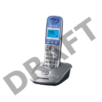 Телефон Panasonic KX-TG2511RUS (серебристый) {АОН, Caller ID,спикерфон на трубке,переход в Эко режим одним нажатием}