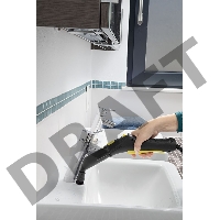 Пароочиститель напольный Karcher EasyFix SC 2 1500Вт желтый/черный