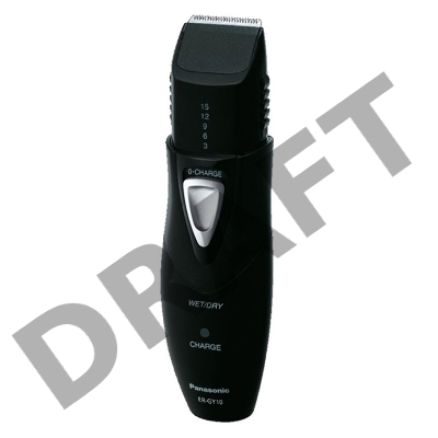 Машинка для стрижки Panasonic ER-GY10CM520 черный (насадок в компл:4шт)
