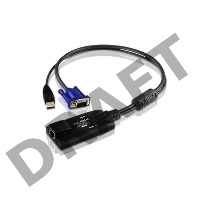 Модуль удлинителя VGA+K/M USB  ATEN (KA7570-AX) 40 метр., 1xUTP Cat5e, для подкл. комп. к перекл. KH15xxA/KH15xxAi/KL15xxA/KL15xxAi/KH25xxA, макс.разр