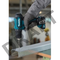 Дрель-шуруповерт Makita DF333DWAE аккум. патрон:быстрозажимной (кейс в комплекте)