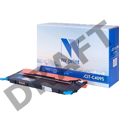 Картридж NV Print совместимый Samsung CLT-C409S Cyan для CLP-310/310N/315 (1000k)