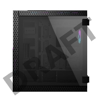 Компьютерный корпус MSI MPG SEKIRA 500X, Global, 1xTypeC, 4xUSB 3.0, 1xARGB Fan, Tempered Glass Window