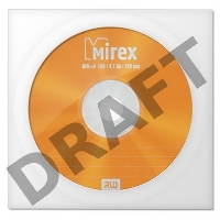 Диск DVD+R Mirex 4.7 Gb, 16x, Бум.конверт (1), (1/600)