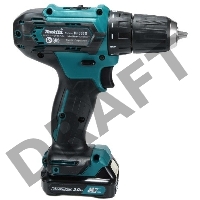 Дрель-шуруповерт Makita DF333DWAE аккум. патрон:быстрозажимной (кейс в комплекте)