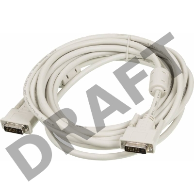 Кабель DVI Ningbo DVI-D(m) dual link/DVI-D(m) dual link 5м феррит.кольца