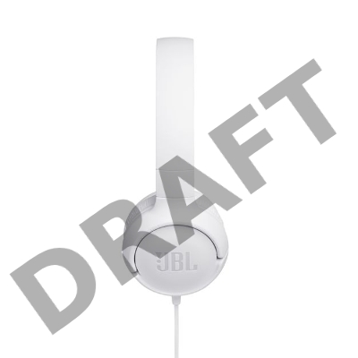 Наушники JBL накладные T500, 32 Ом, белые