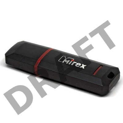 Флэш Диск 8GB Mirex Knight, USB 2.0, Черный