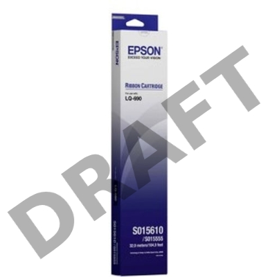 Расходные материалы EPSON C13S015610BA Black Ribbon for LQ-690