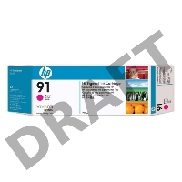 Картридж струйный HP №91 C9471A светло-пурпурный для HP DJ Z6100 (775мл)