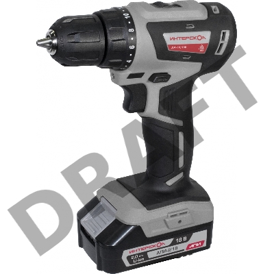 Бесщеточная аккумуляторная дрель-шуруповерт ДА-10/18В МиниМАКС Li-ion АПИ (кейс, 2 аккум. 2Ач, ЗУ)
