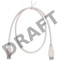 Кабель-удлинитель USB2.0 Buro USB2.0-AM-AF-0,75M USB A (m)/USB A (f) 0.75м