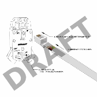 Джек телеф. 6P-4C (уп.100шт) Rexant 05-1012