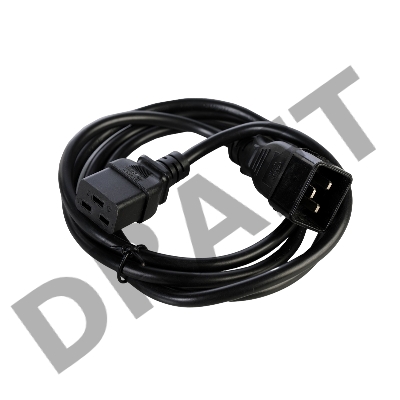 Шнур питания ЦМО С19-С20 R-16-Cord-C19-C20-1.8 (упак.:1шт) 1,8м