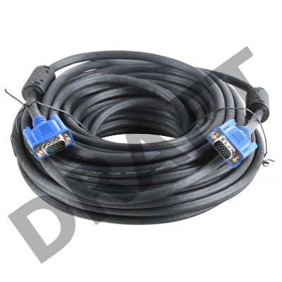 Кабель AOpen <ACG341AD-20M> монитор-SVGA card (15M-15M) 20м 2 фильтра