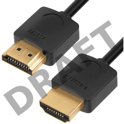 Greenconnect Кабель SLIM 2.0m HDMI 2.0, черный Slim, OD3.8mm, HDR 4:2:2, Ultra HD, 4K 60 fps 60Hz, 3D, AUDIO, 18.0 Гбит/с, 32/32 AWG, GCR-51596 Greenconnect Кабель SLIM 2.0m HDMI 2.0, черный Slim, OD3.8mm, HDR 4:2:2, Ultra HD, 4K 60 fps 60Hz, 3D, AUDIO, 1