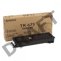 Тонер-картридж Kyocera TK-675 (1T02H00EU0) черный для KM-2540/2560/3040/3060 20000 стр.