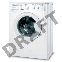 Стиральная машина Indesit IWUC 4105 / 60x33x85, 4кг, 1000об/мин, белая