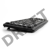 Клавиатура Gembird KB-8320U-Ru_Lat-BL, черный, USB, кнопка переключения RU/LAT,104 клавиши