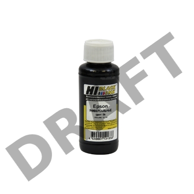 Чернила Epson универсальные 0,1л (Hi-black) BK