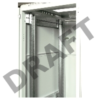 Шкаф телеком. напольный 42U (600x800) дверь металл (ШТК-М-42.6.8-3ААА) (3 коробки)