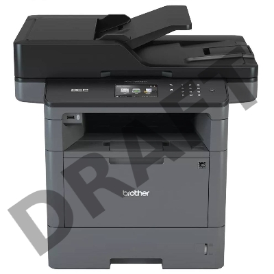 МФУ Brother MFC-L5750DW лазерный принтер/сканер/копир/факс, A4, 40 стр/мин, 1200x1200 dpi, 256 Мб, дуплекс, ADF50, подача: 300 лист., вывод: 150 лист., Post Script, Ethernet, USB, Wi-Fi, цв. ЖК-дисплей (старт.к-ж 2000 стр)