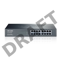 Сетевой коммутатор  TP-Link SMB TL-SG1016DE 16-Port Gigabit Easy Smart Switch, 16 10/100/100Mbps RJ45 ports, MTU/Port/Tag-based VLAN, QoS, IGMP Snooping