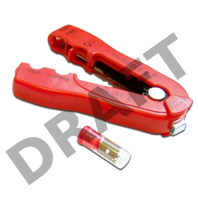 Инструмент для снятия изоляции 0.2 – 0.8 мм (20 – 30 AWG), красный