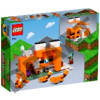 Конструктор Lego Minecraft Лисья хижина (21178)