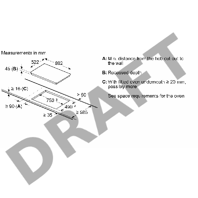 Встраиваемая электрическая варочная панель, IQ300,  SIEMENS ET811BHA1M, Черный