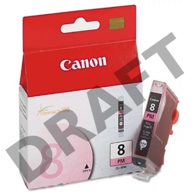 Картридж Canon CLI-8PM пурпурный, 450 стр, для Canon PIXMA-iP6600, iP6700, MP970, Pro 9000