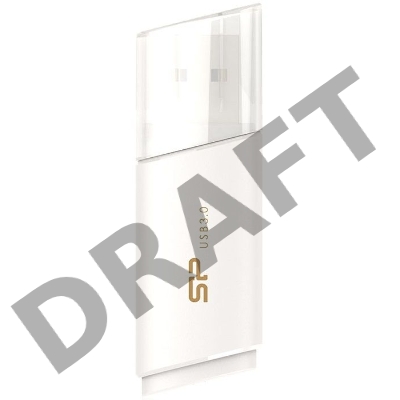 Флеш Диск Silicon Power USB Drive 32Gb Ultima B06 SP032GBUF3B06V1W {USB3.0, White}