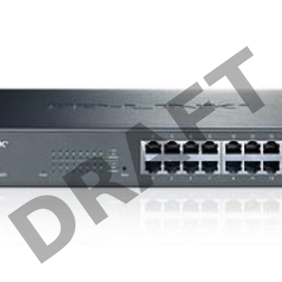Сетевой коммутатор  TP-Link SMB TL-SG1016DE 16-Port Gigabit Easy Smart Switch, 16 10/100/100Mbps RJ45 ports, MTU/Port/Tag-based VLAN, QoS, IGMP Snooping