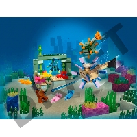 Конструктор Lego Minecraft Битва со стражем (21180)