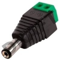 Adapter-HF Разъём DC штекер питания с клеммной колодкой, под винт
