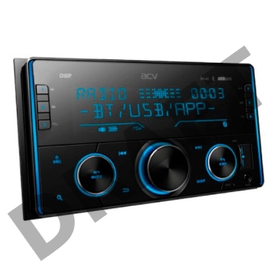 Автомагнитола ACV ADX-211BM 2DIN 4x50Вт