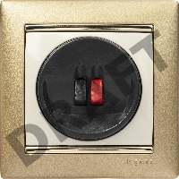 Розетка акустич. Legrand 774123 Valena слн. кость