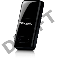Сетевой адаптер TP-Link SOHO TL-WN823N Беспроводной USB мини адаптер 300Мбит/с стандарта N c кнопкой QSS(Realtec)