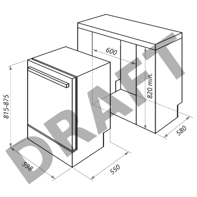 Посудомоечная бытовая машина MAUNFELD MLP-12IM, встраиваемая