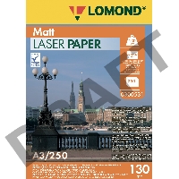 Фотобумага Lomond 300531 А3/130г/м2/250л матовая двусторонняя Ultra DS Matt CLC Paper