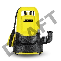 Садовый насос дренажный Karcher SP 2 Flat 250Вт 6000л/час