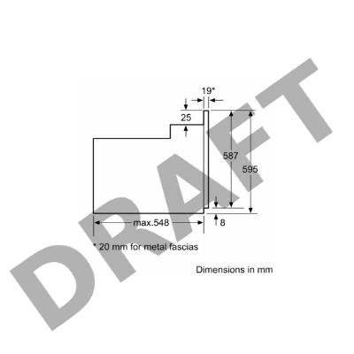 Встраиваеммый духовой шкаф SIEMENS HA010FBR1M IQ100  548x595x595мм  8 режимов готовки Каталитическая парциальная, гидролитическая очистка 3,3КВт Нерж.