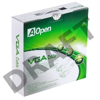 Кабель AOpen <ACG341AD-20M> монитор-SVGA card (15M-15M) 20м 2 фильтра